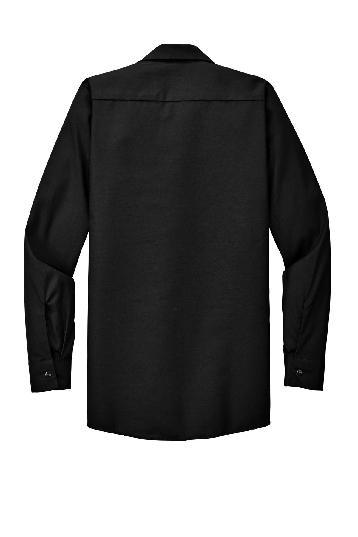 Red Kap Long Sleeve Industrial Work Shirt - Black
