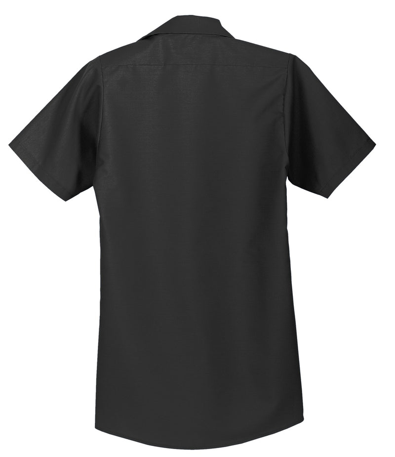 Red Kap Long Size  Short Sleeve Industrial Work Shirt - Charcoal