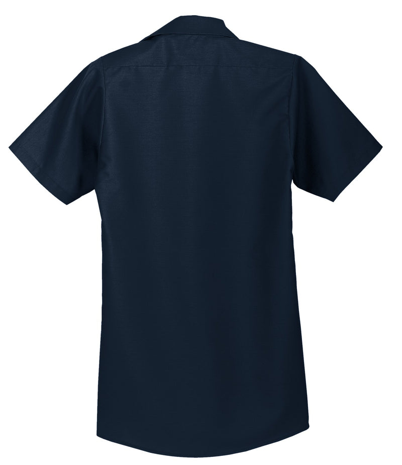 Red Kap Long Size  Short Sleeve Industrial Work Shirt - Navy