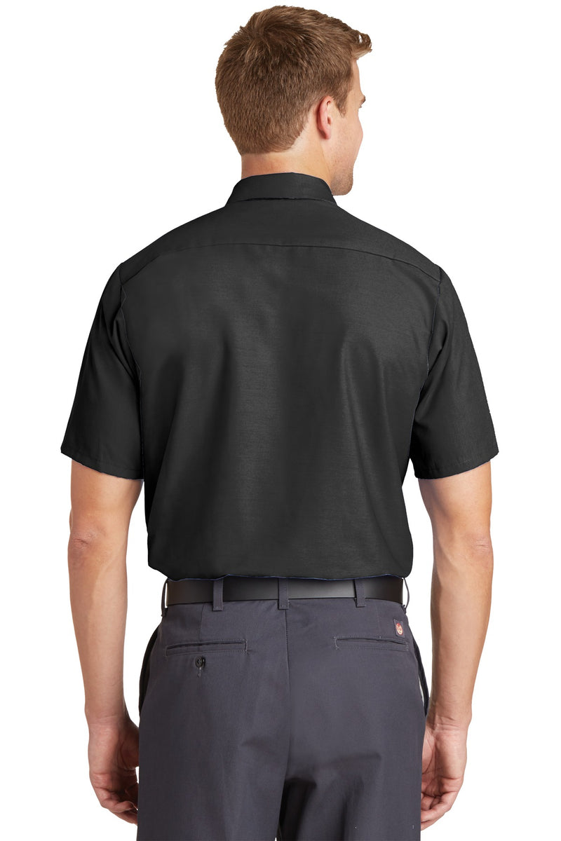 Red Kap Short Sleeve Industrial Work Shirt - Charcoal