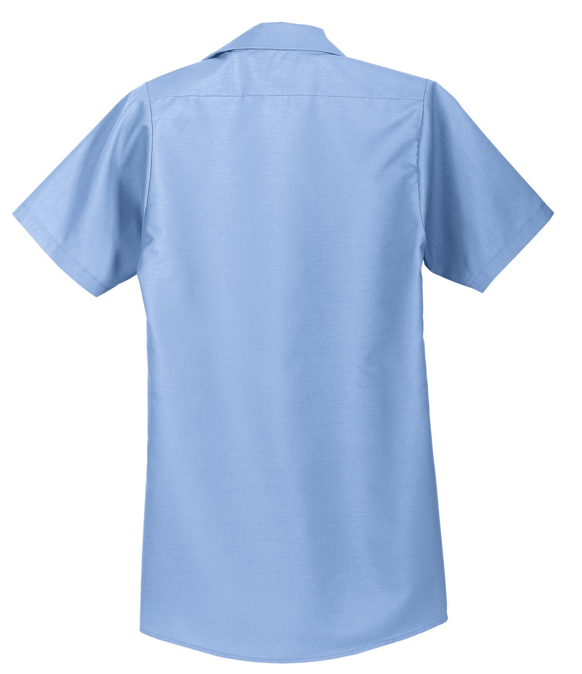 Red Kap Short Sleeve Industrial Work Shirt - Light Blue