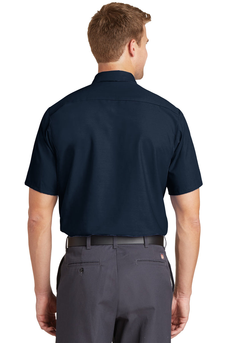 Red Kap Short Sleeve Industrial Work Shirt - Navy