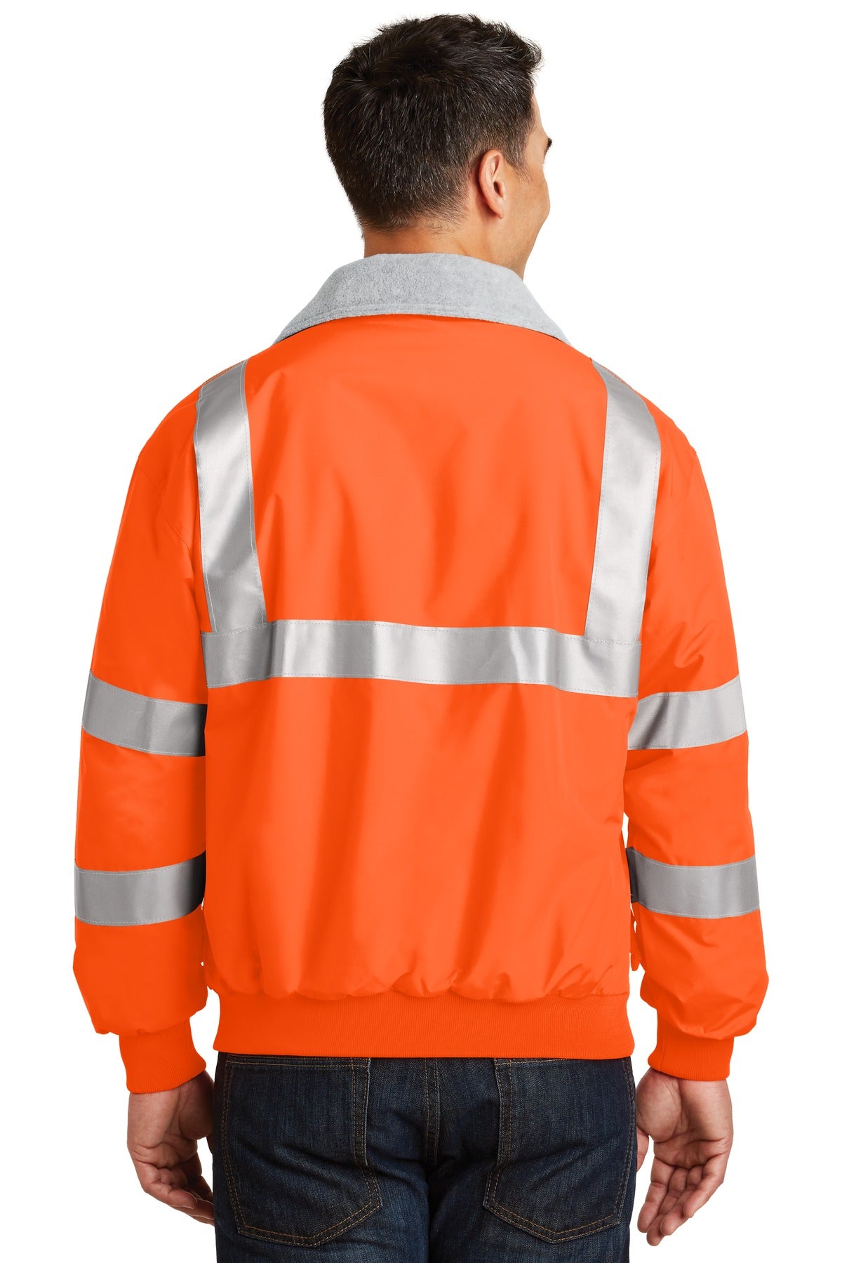 Port Authority Enhanced Visibility Challenger Jacket with Reflective Taping - Safety Orange/ Reflective