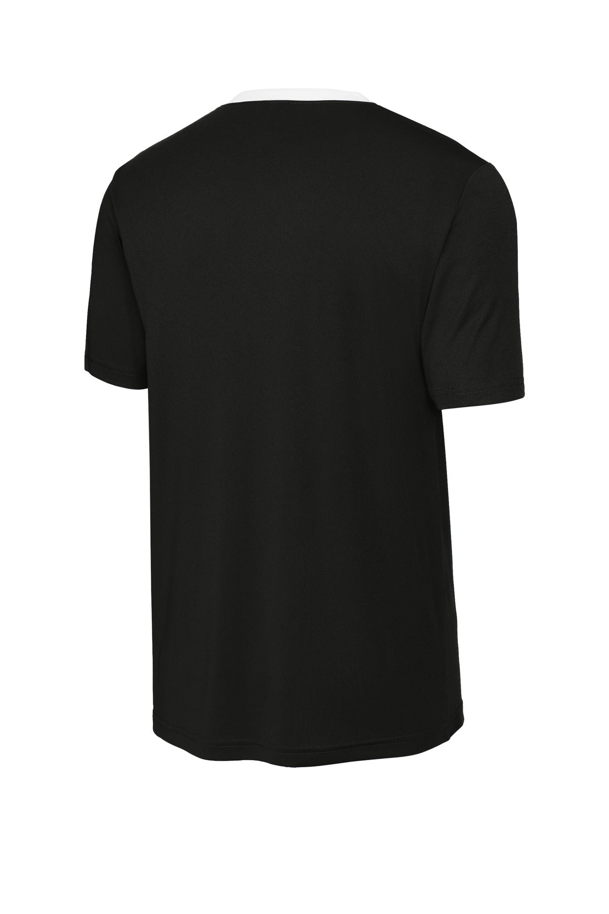 Sport-Tek Competitor United Crew - Black/ White