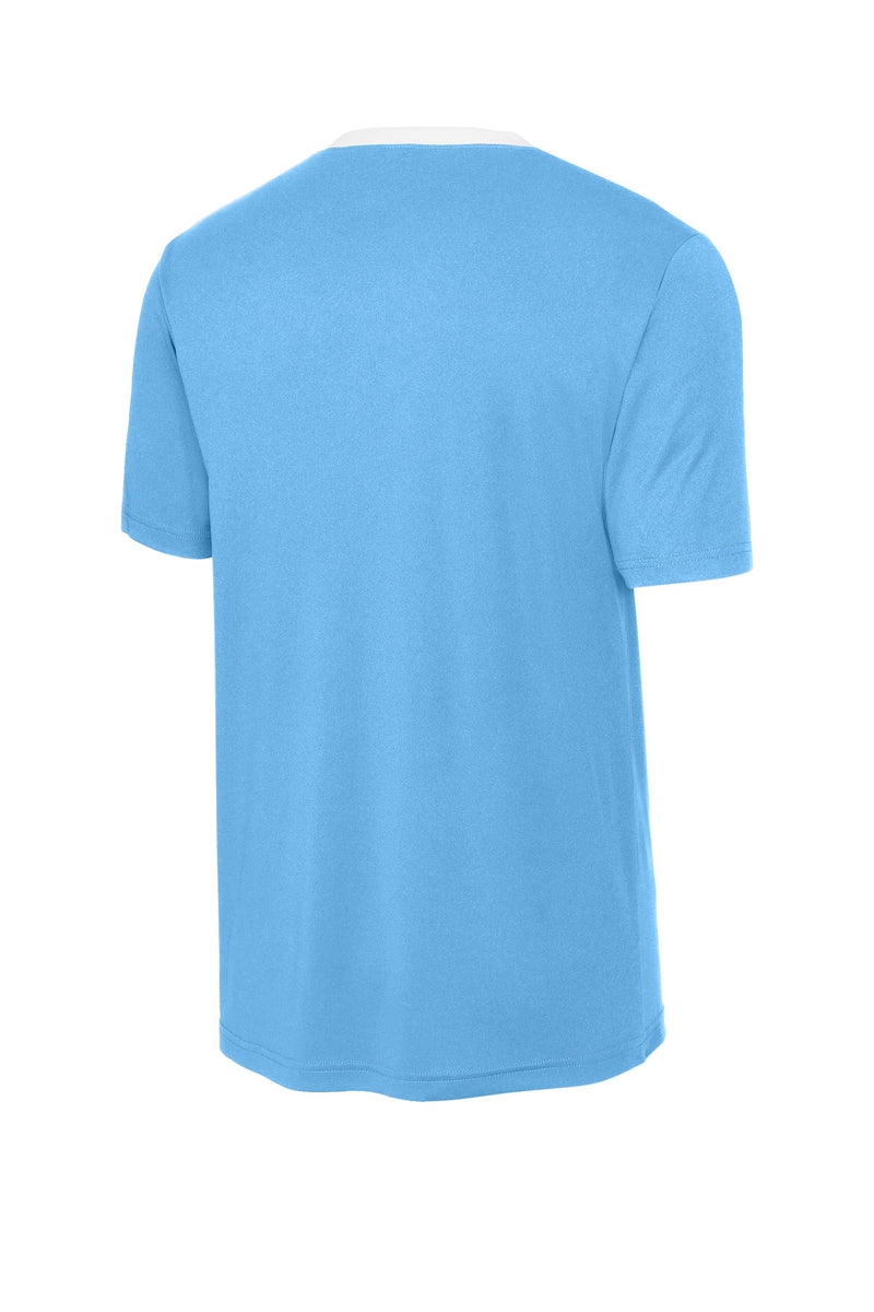 Sport-Tek Competitor United Crew - Carolina Blue/ White