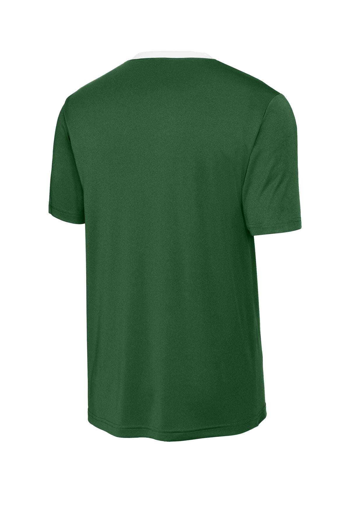 Sport-Tek Competitor United Crew - Forest Green/ White
