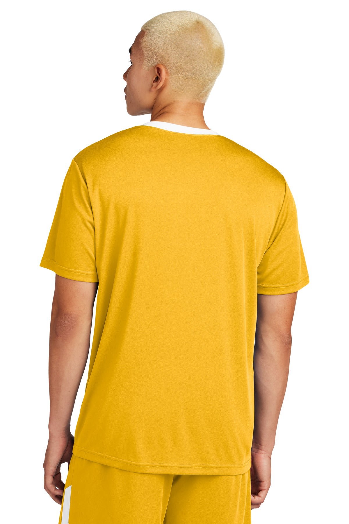 Sport-Tek Competitor United Crew - Gold/ White