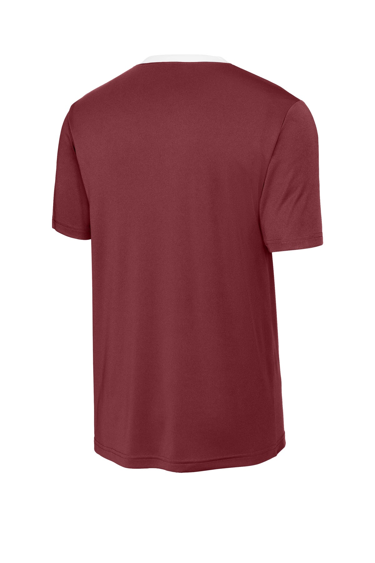 Sport-Tek Competitor United Crew - Maroon/ White