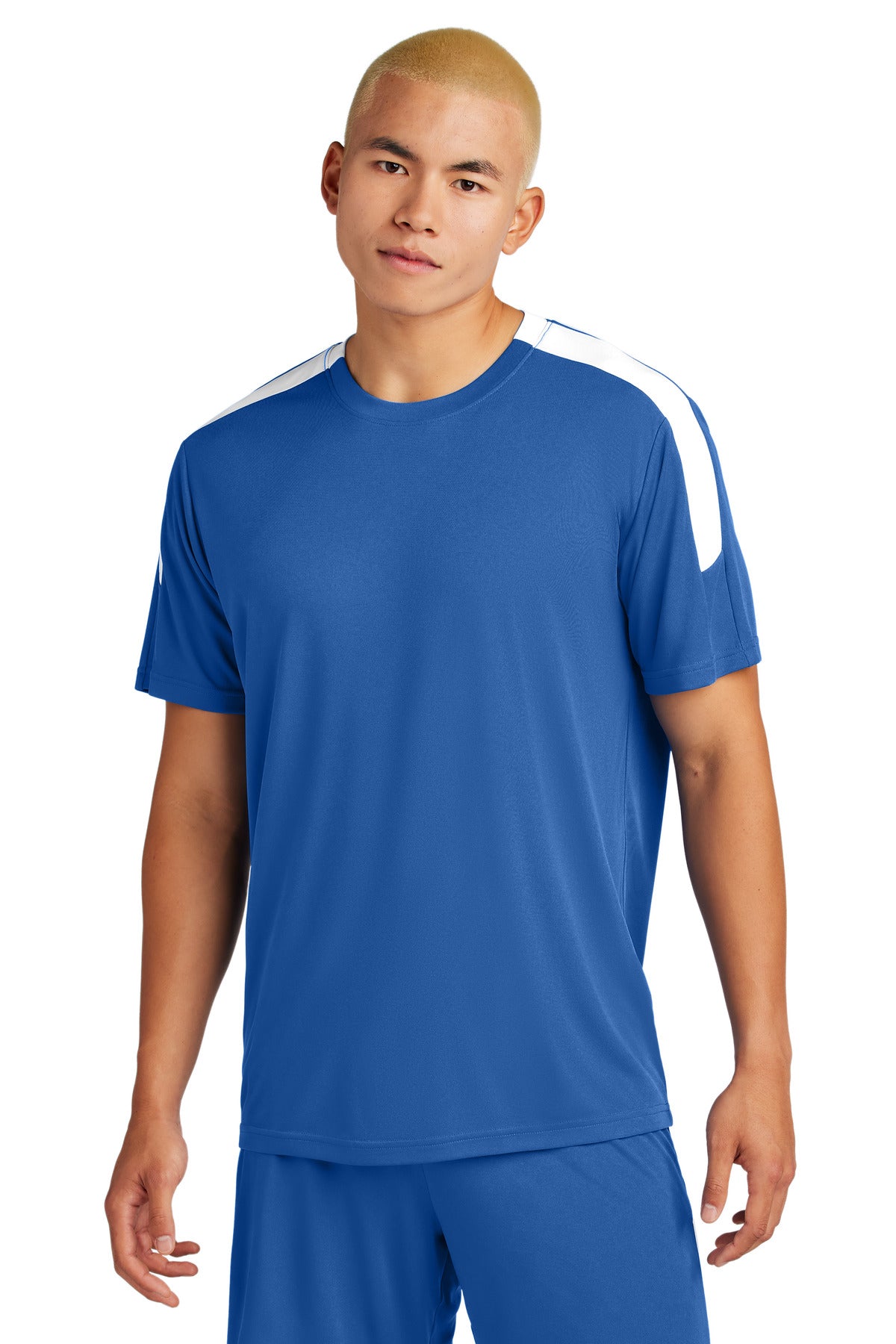 Sport-Tek Competitor United Crew - True Royal/ White