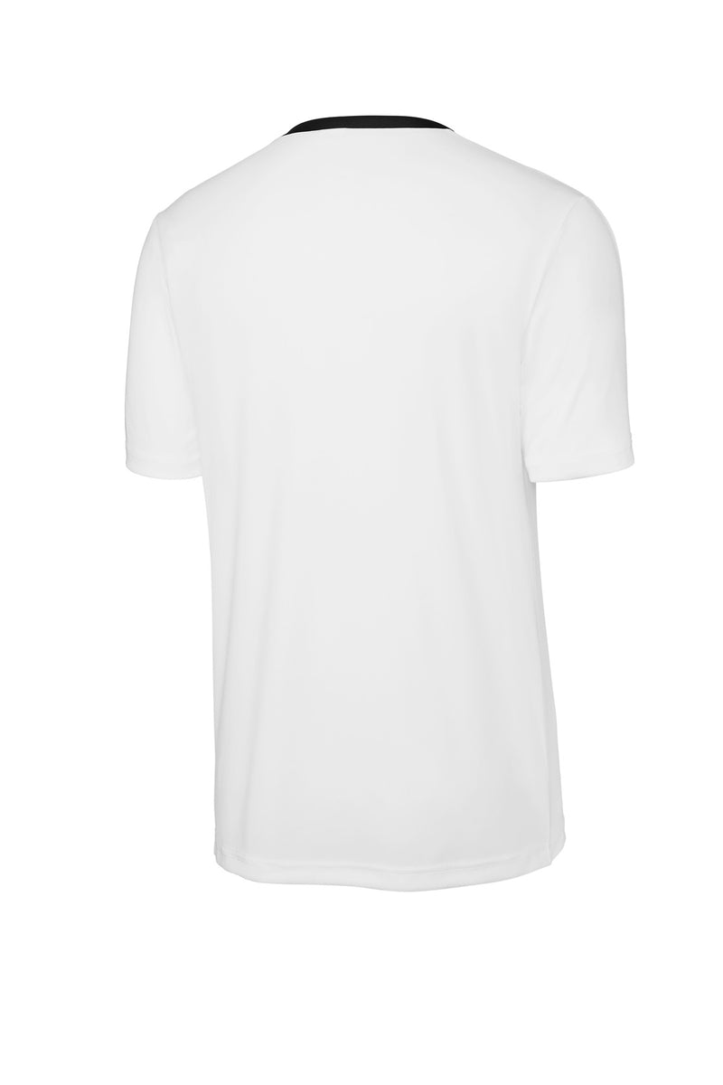 Sport-Tek Competitor United Crew - White/ Black