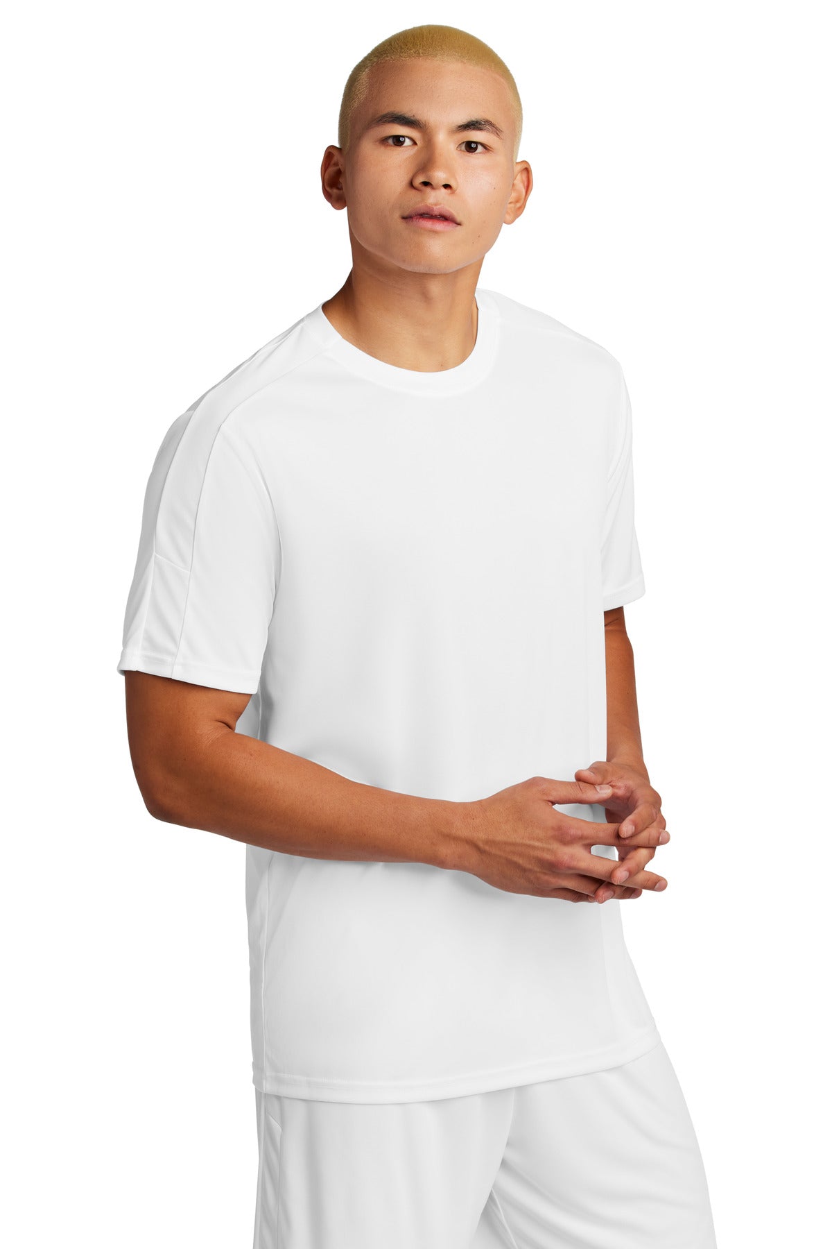 Sport-Tek Competitor United Crew - White/ White