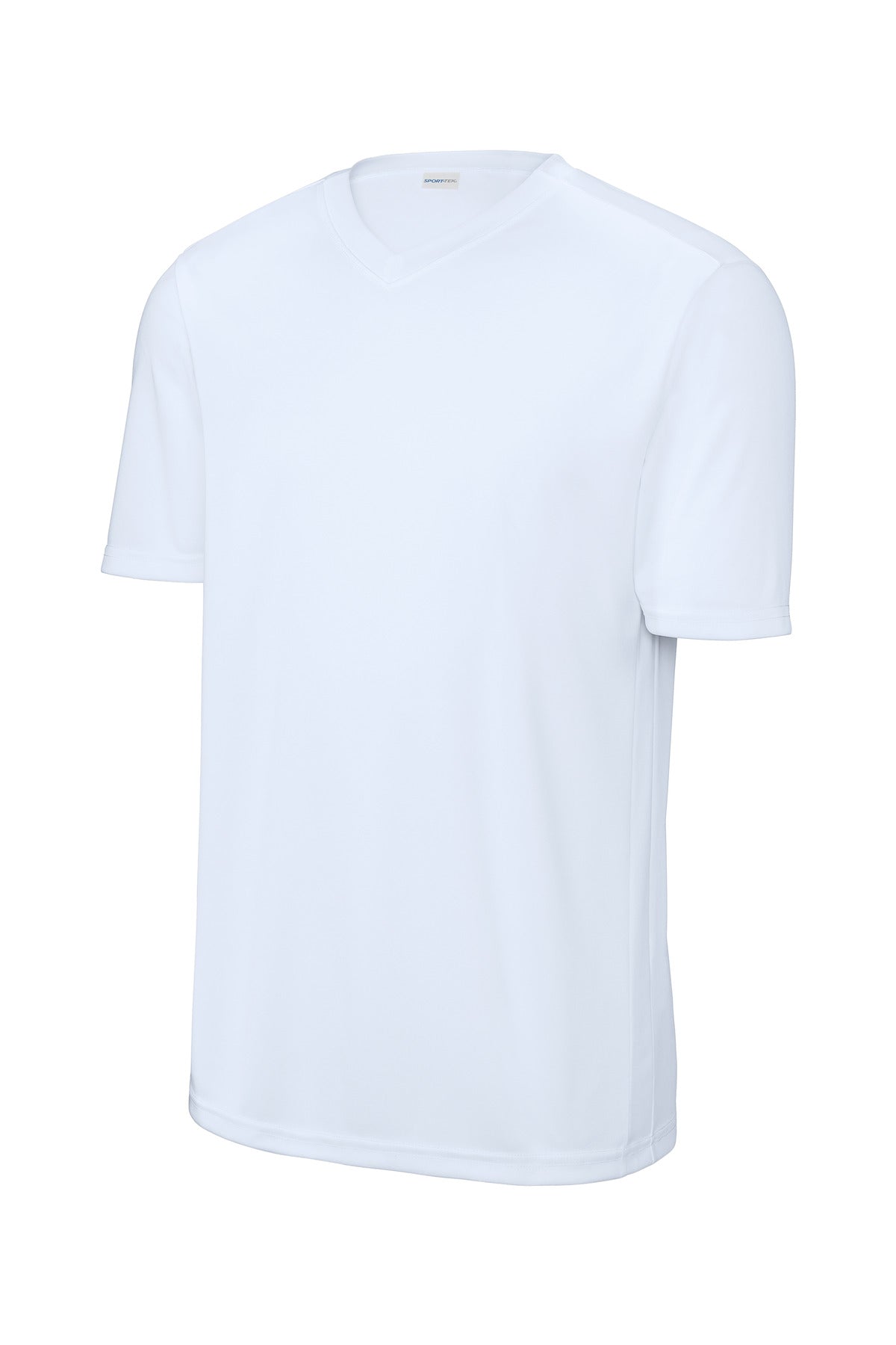 Sport-Tek Competitor United V-Neck - White/ White