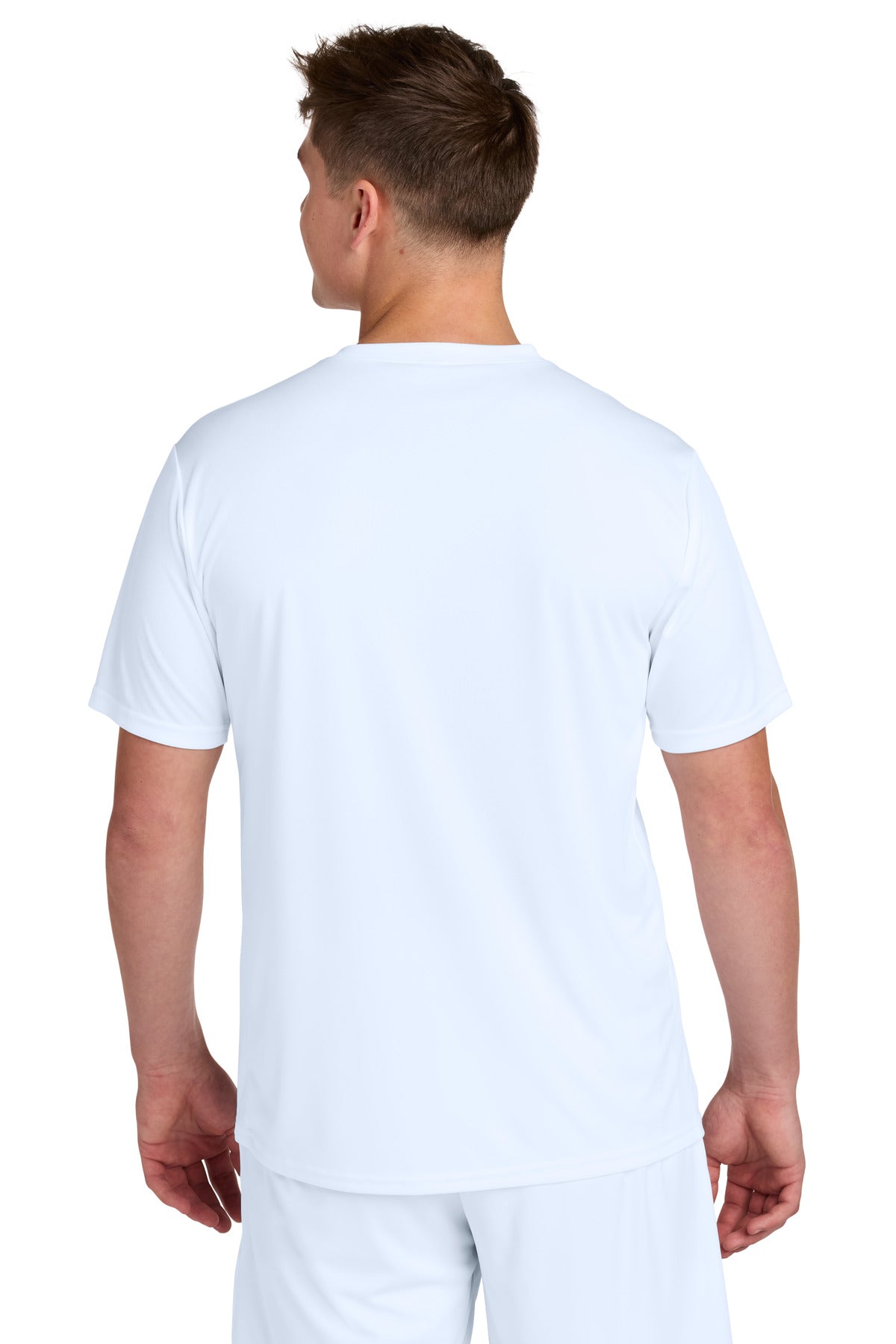 Sport-Tek Competitor United V-Neck - White/ White