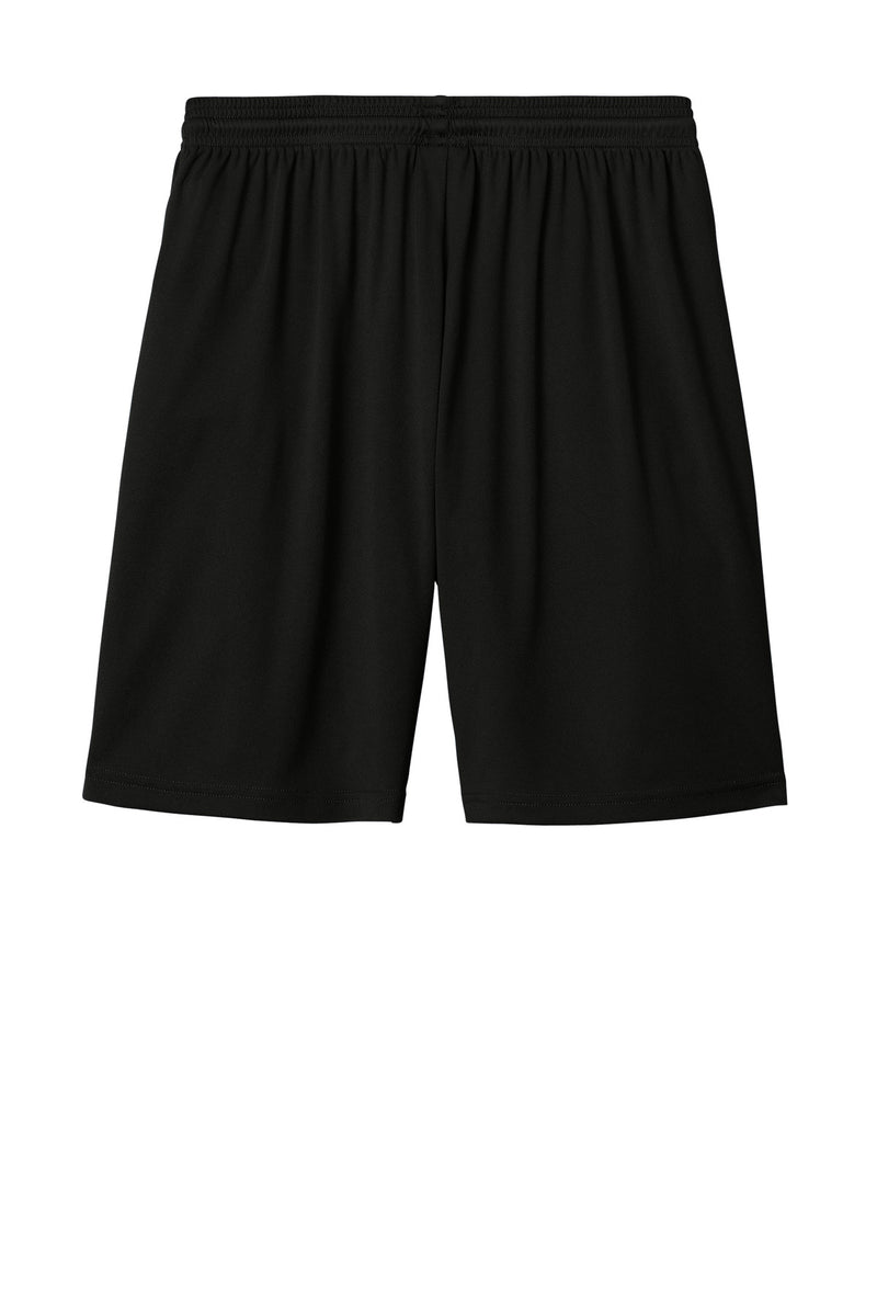 Sport-Tek Competitor United 7  Short - Black/ White