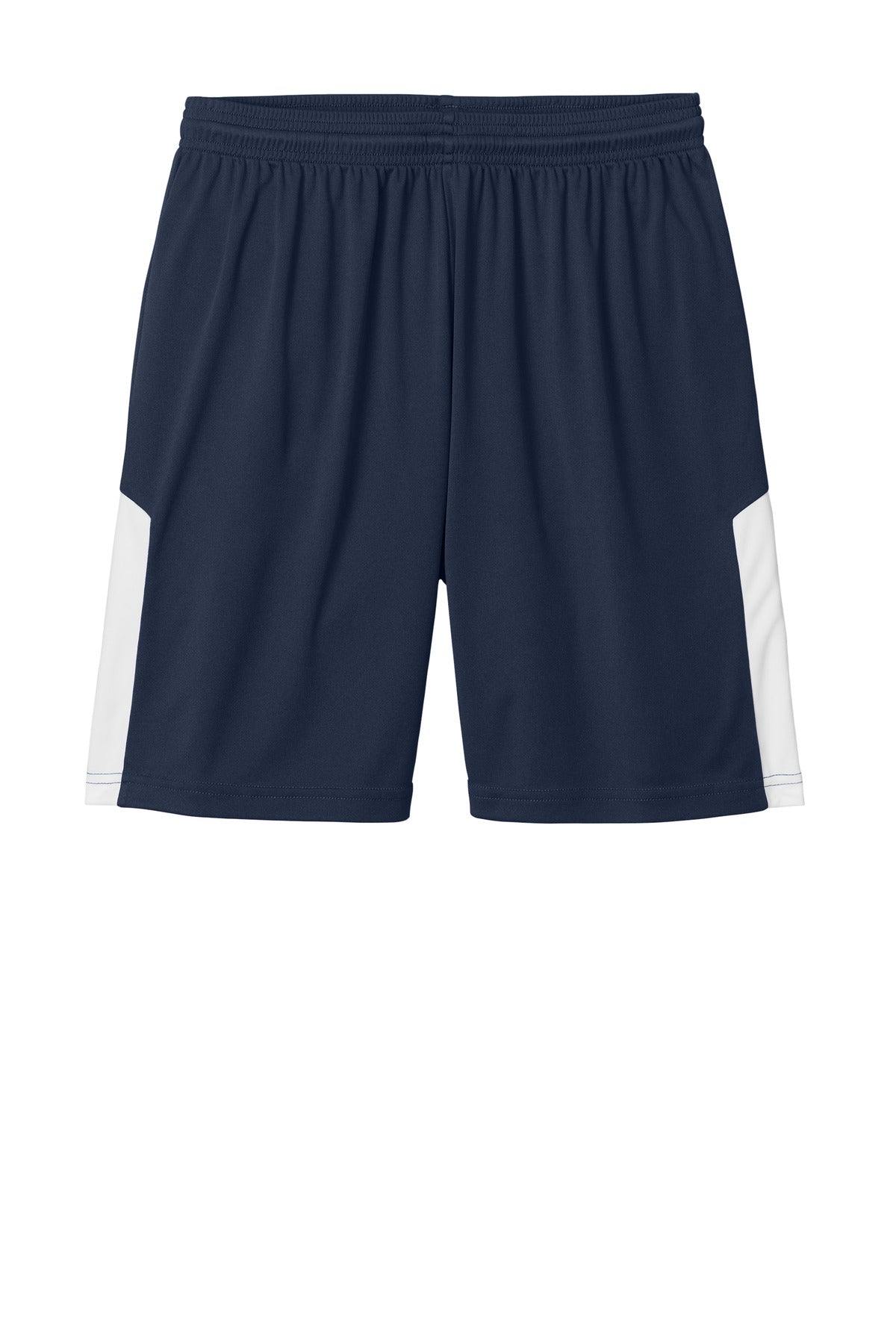 Sport-Tek Competitor United 7  Short - True Navy/ White