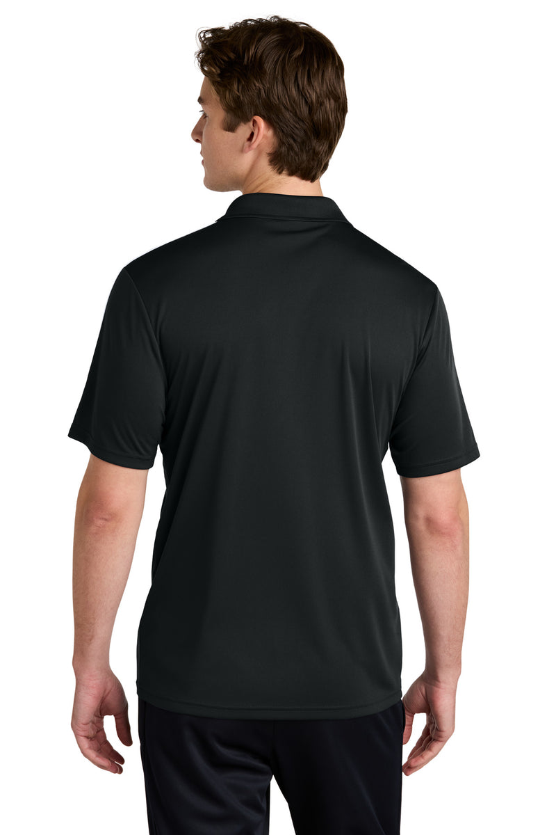 Sport-Tek Competitor United Polo - Black/ White