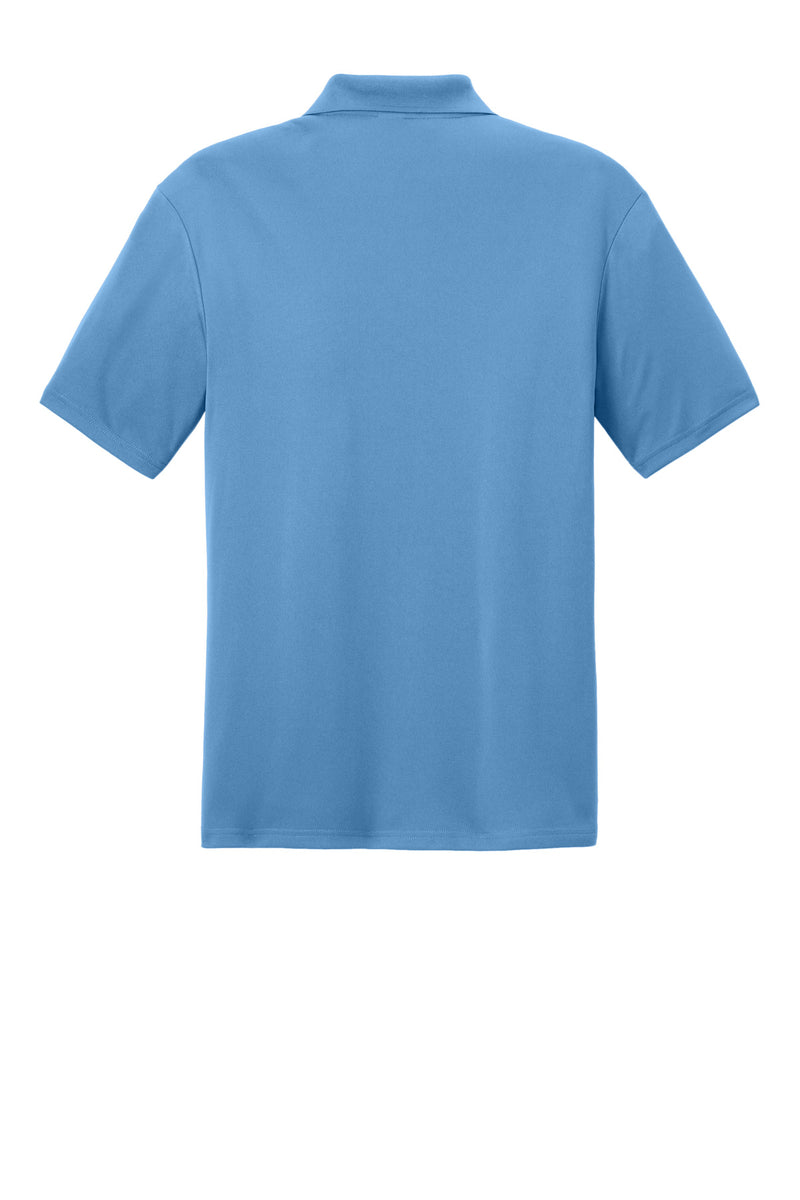 Sport-Tek Competitor United Polo - Carolina Blue/ White