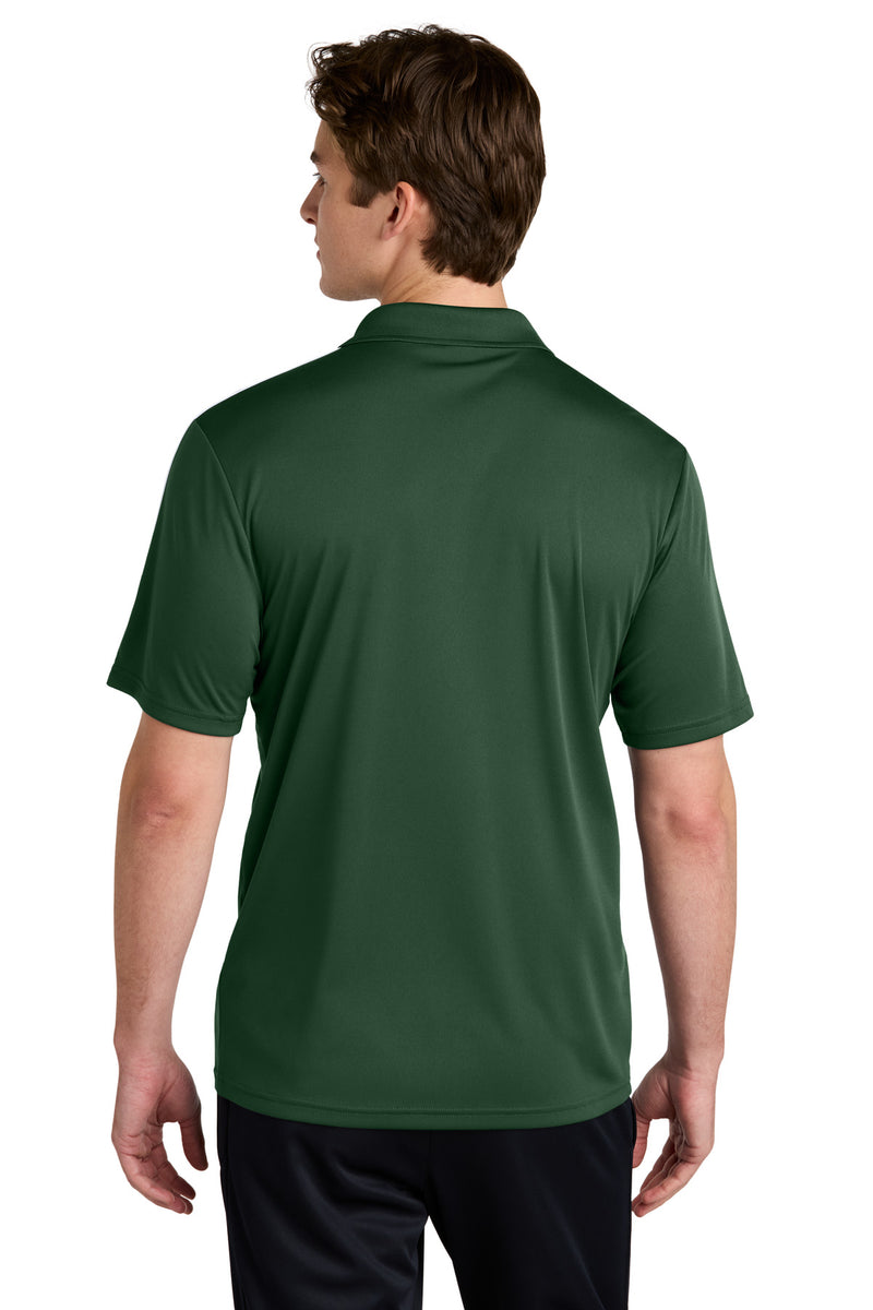 Sport-Tek Competitor United Polo - Forest Green/ White