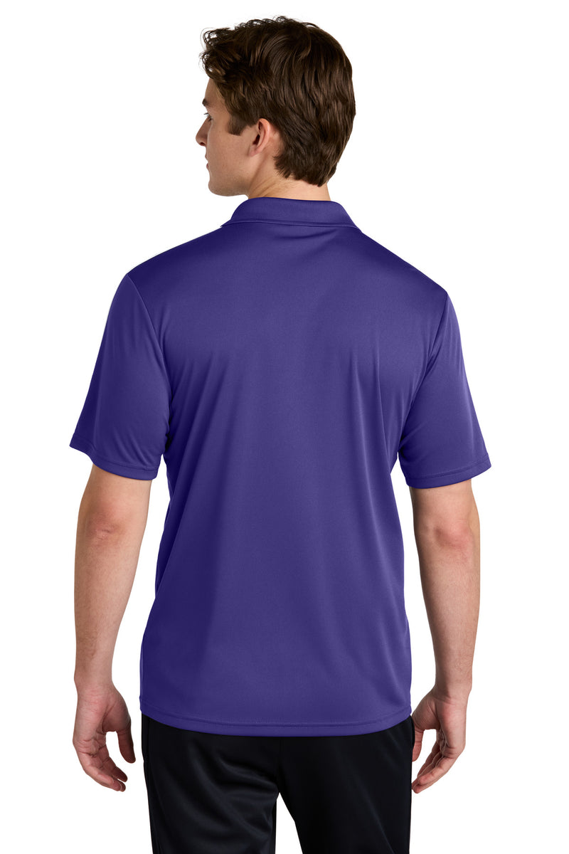 Sport-Tek Competitor United Polo - Purple/ White
