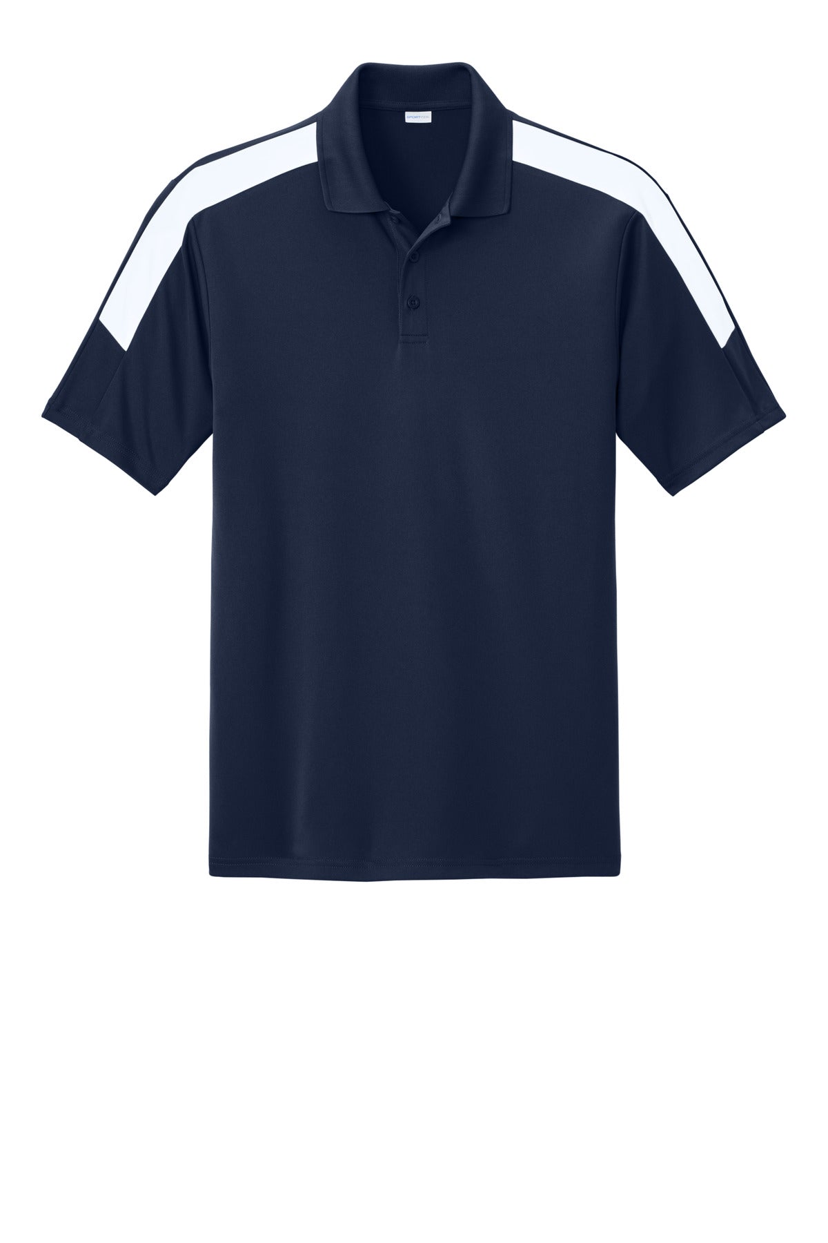 Sport-Tek Competitor United Polo - True Navy/ White