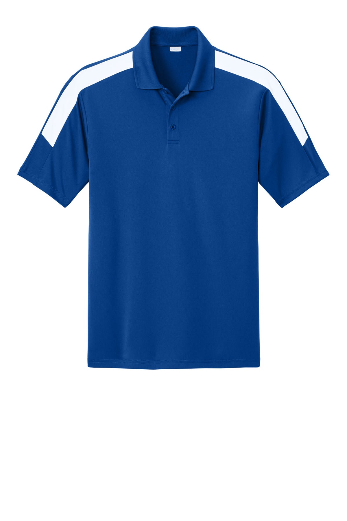 Sport-Tek Competitor United Polo - True Royal/ White