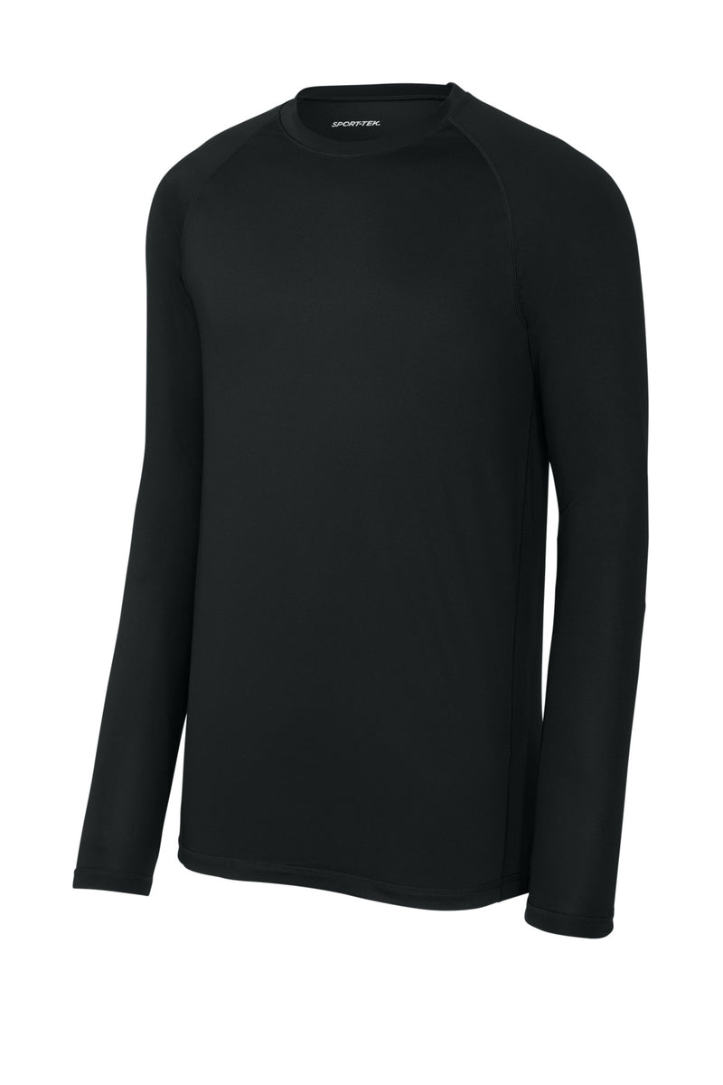 Sport-Tek PosiCharge Compression Long Sleeve Tee - Black