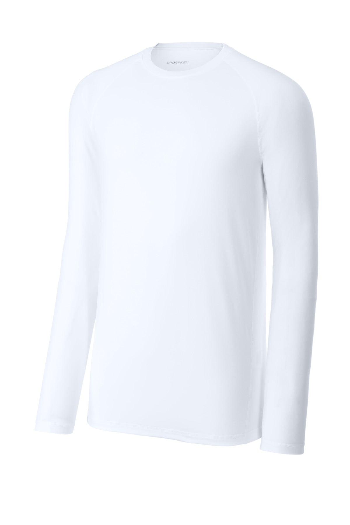 Sport-Tek PosiCharge Compression Long Sleeve Tee - White