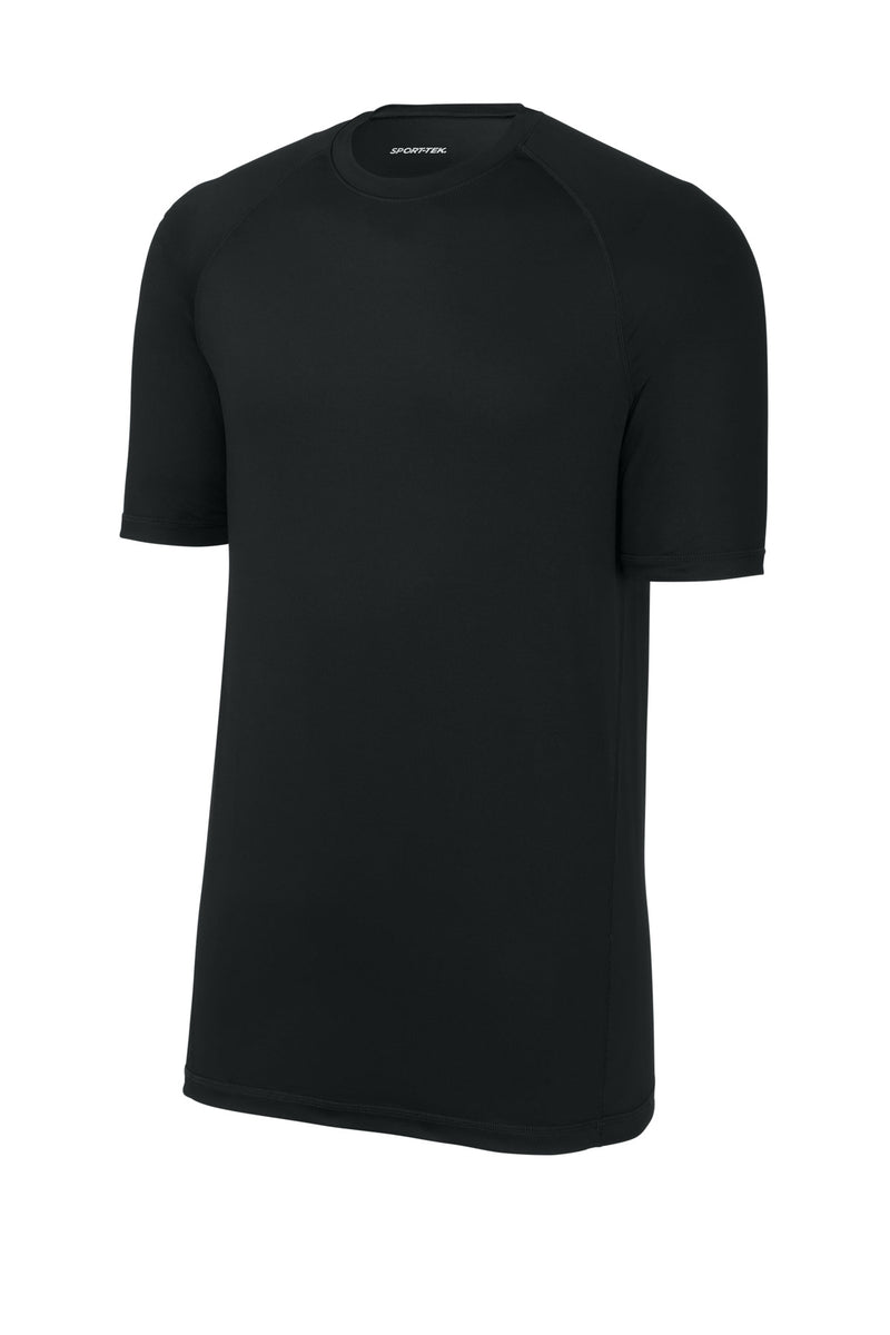 Sport-Tek PosiCharge Compression 1/2-Sleeve Tee - Black
