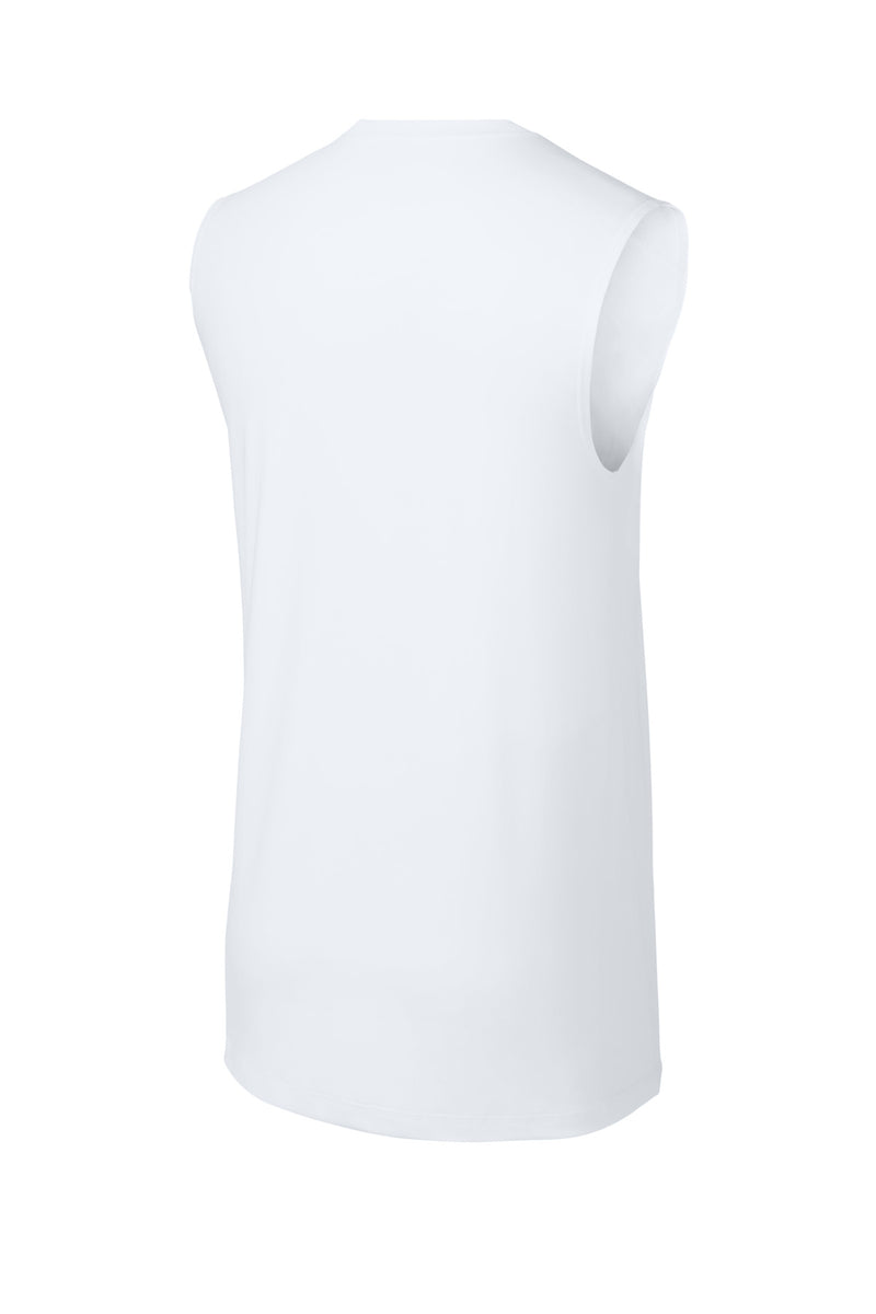 Sport-Tek PosiCharge Compression Sleeveless Tee - White
