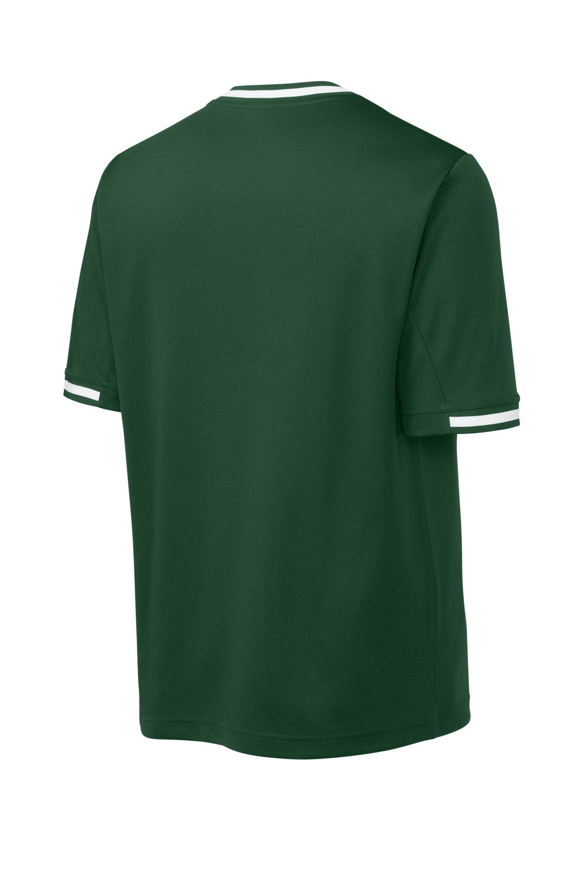 Sport-Tek Tough Mesh V-Neck Baseball Jersey - Forest Green
