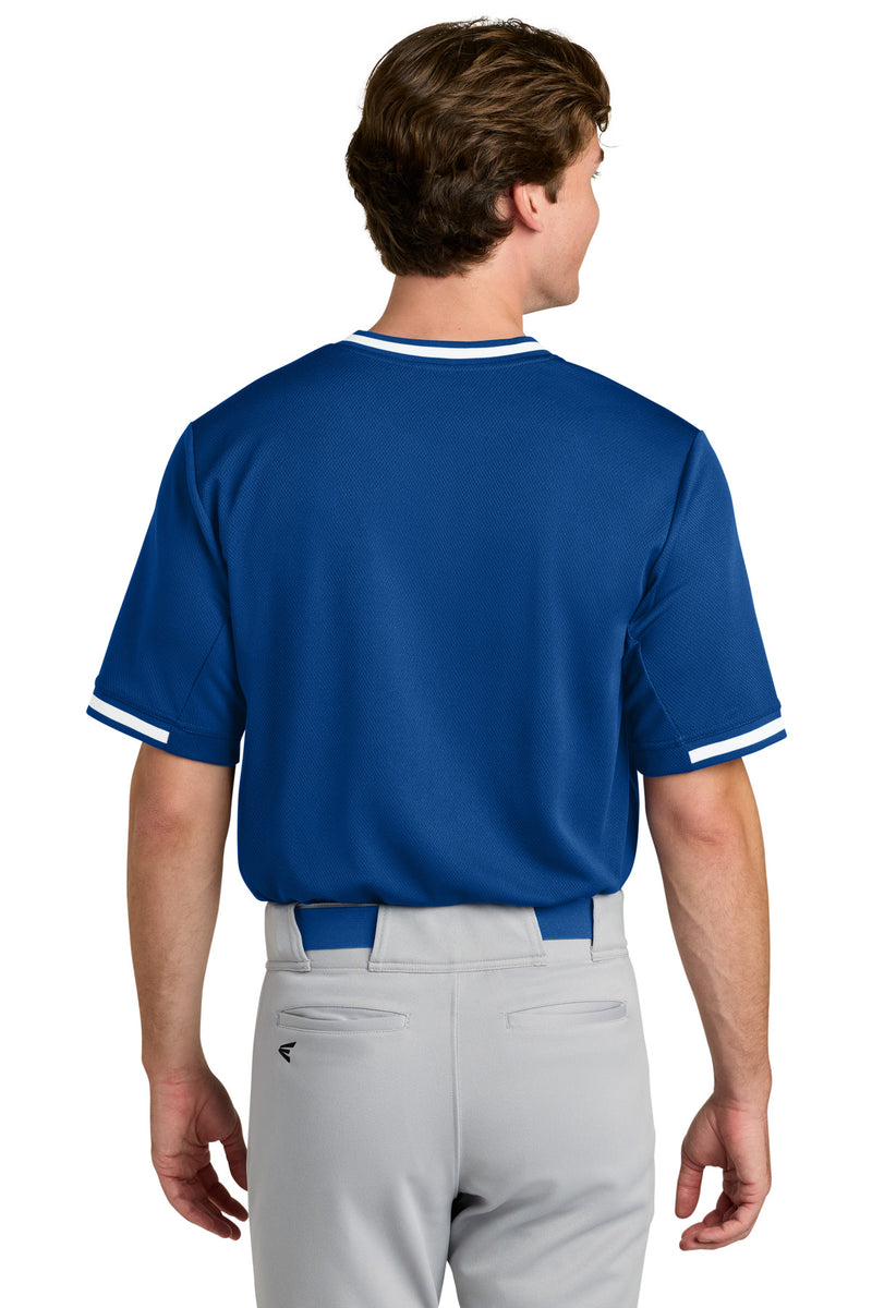 Sport-Tek Tough Mesh V-Neck Baseball Jersey - True Royal