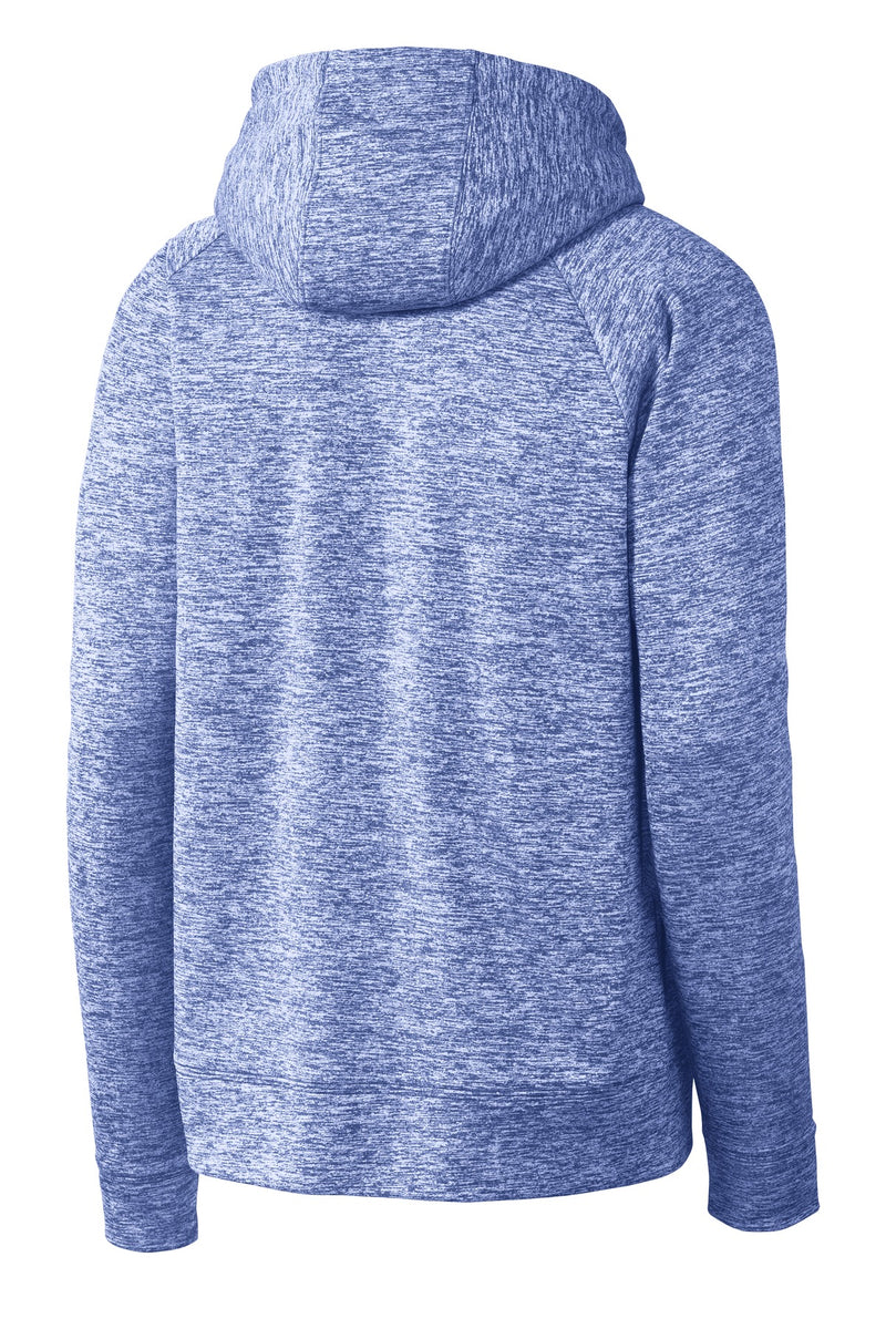 Sport-Tek PosiCharge Electric Heather Fleece Hooded Pullover - True Royal Electric