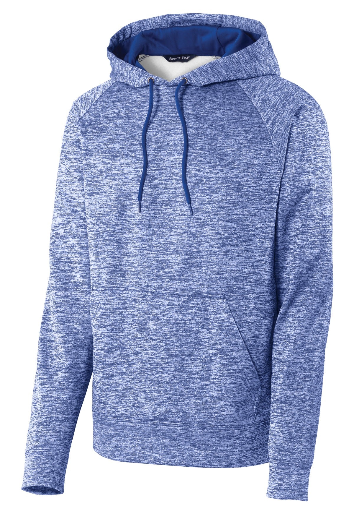 Sport-Tek PosiCharge Electric Heather Fleece Hooded Pullover - True Royal Electric