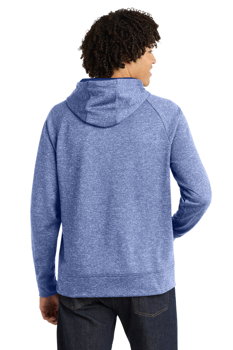 Sport-Tek PosiCharge Electric Heather Fleece Hooded Pullover - True Royal Electric