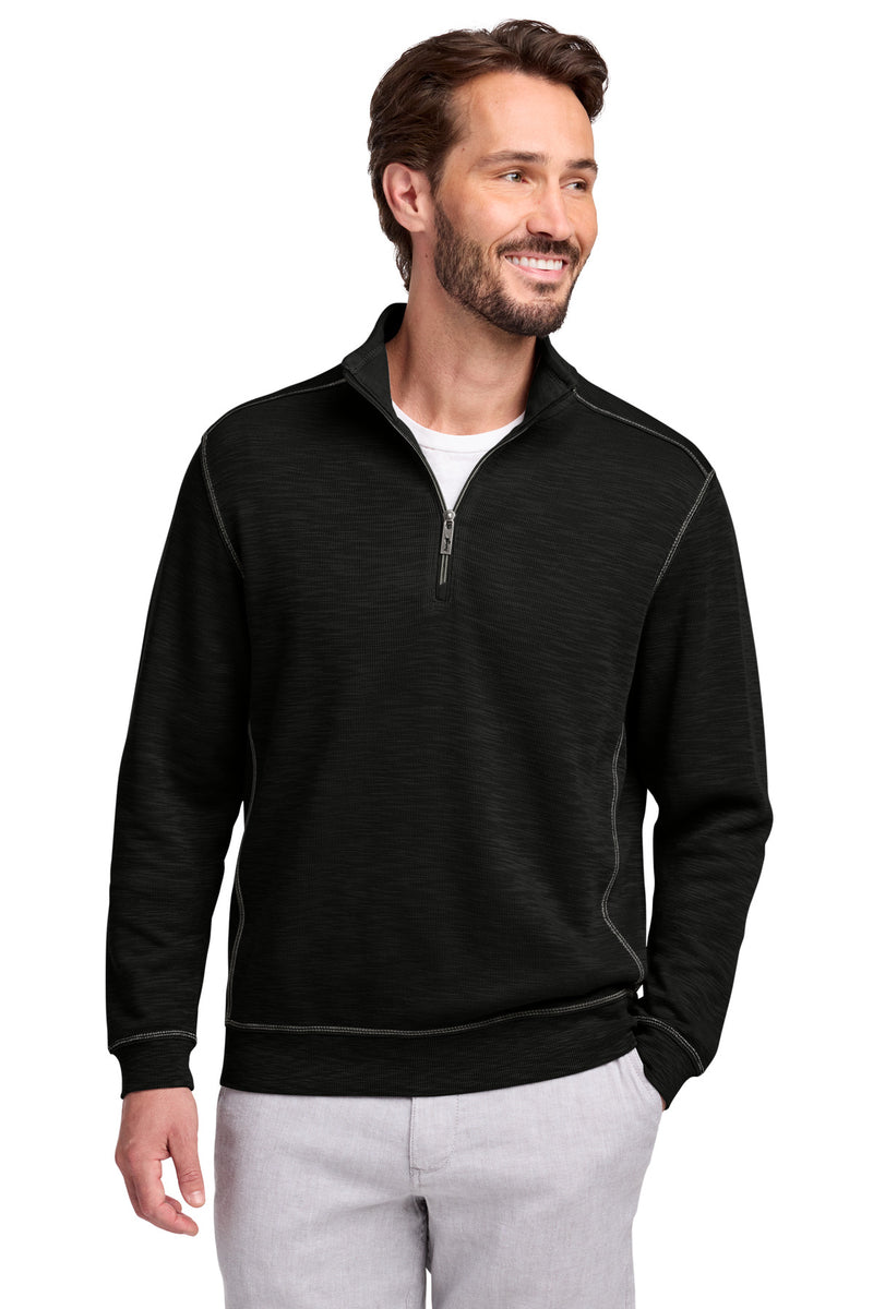 Tommy Bahama Tobago Bay 1/2-Zip - Black