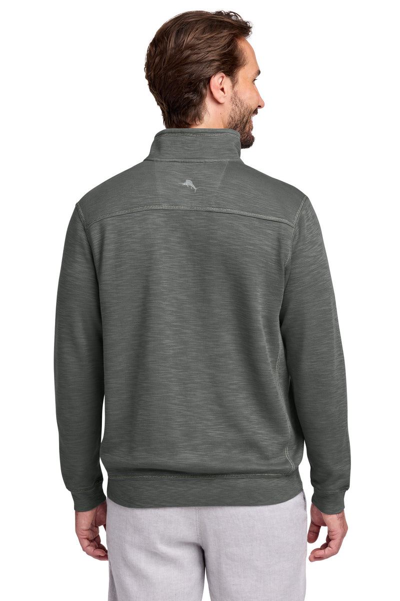 Tommy Bahama Tobago Bay 1/2-Zip - Cave Grey