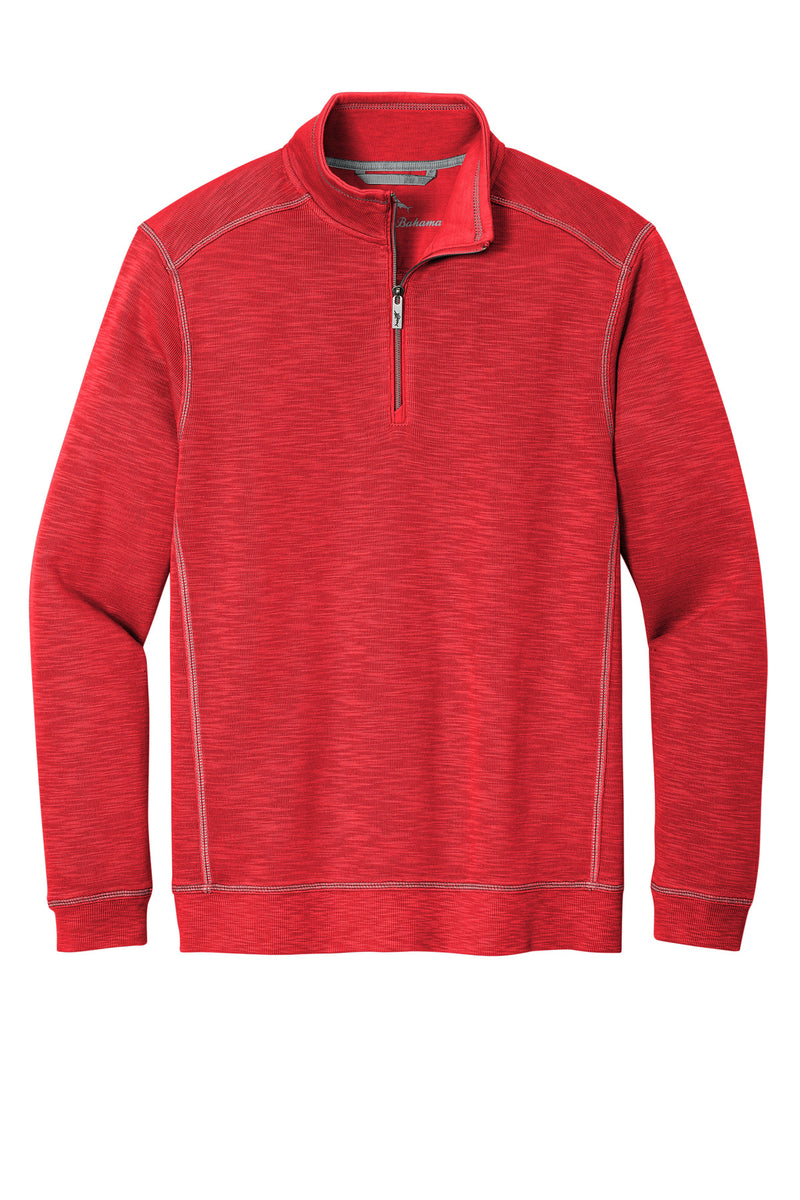 Tommy Bahama Tobago Bay 1/2-Zip - Chili Pepper