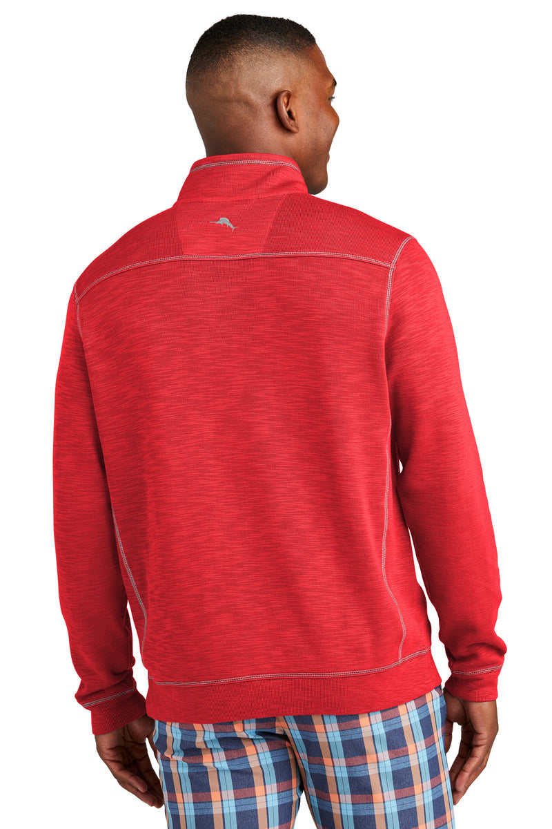 Tommy Bahama Tobago Bay 1/2-Zip - Chili Pepper