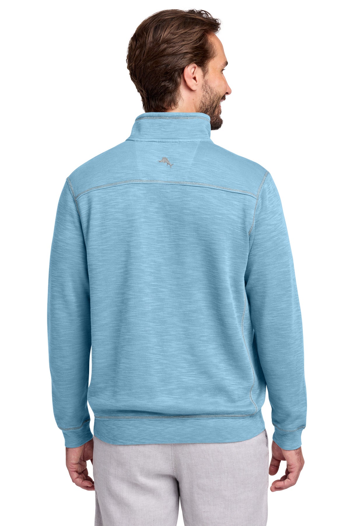 Tommy Bahama Tobago Bay 1/2-Zip - Light Sky Blue