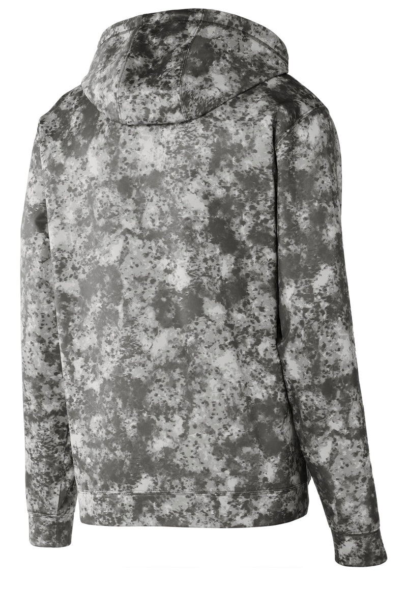 Sport-Tek Sport-Wick Mineral Freeze Fleece Hooded Pullover - Dark Smoke Grey