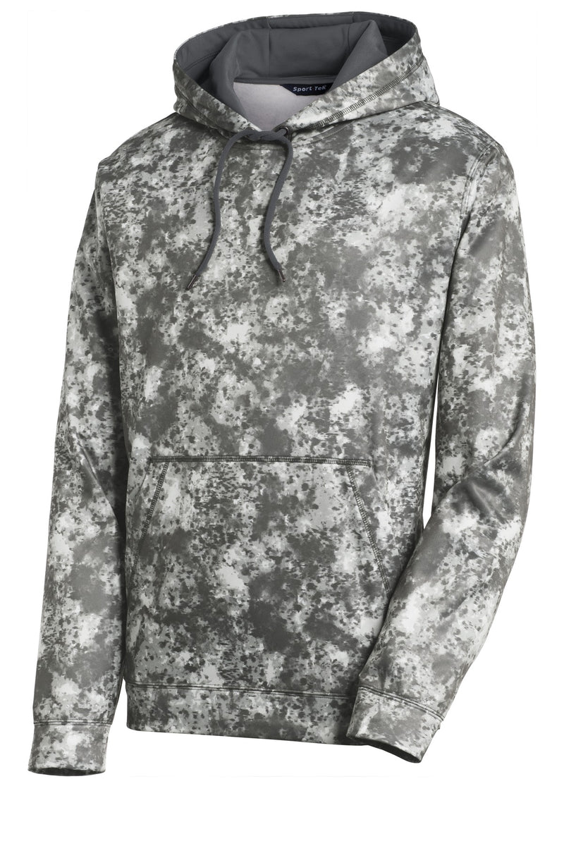 Sport-Tek Sport-Wick Mineral Freeze Fleece Hooded Pullover - Dark Smoke Grey