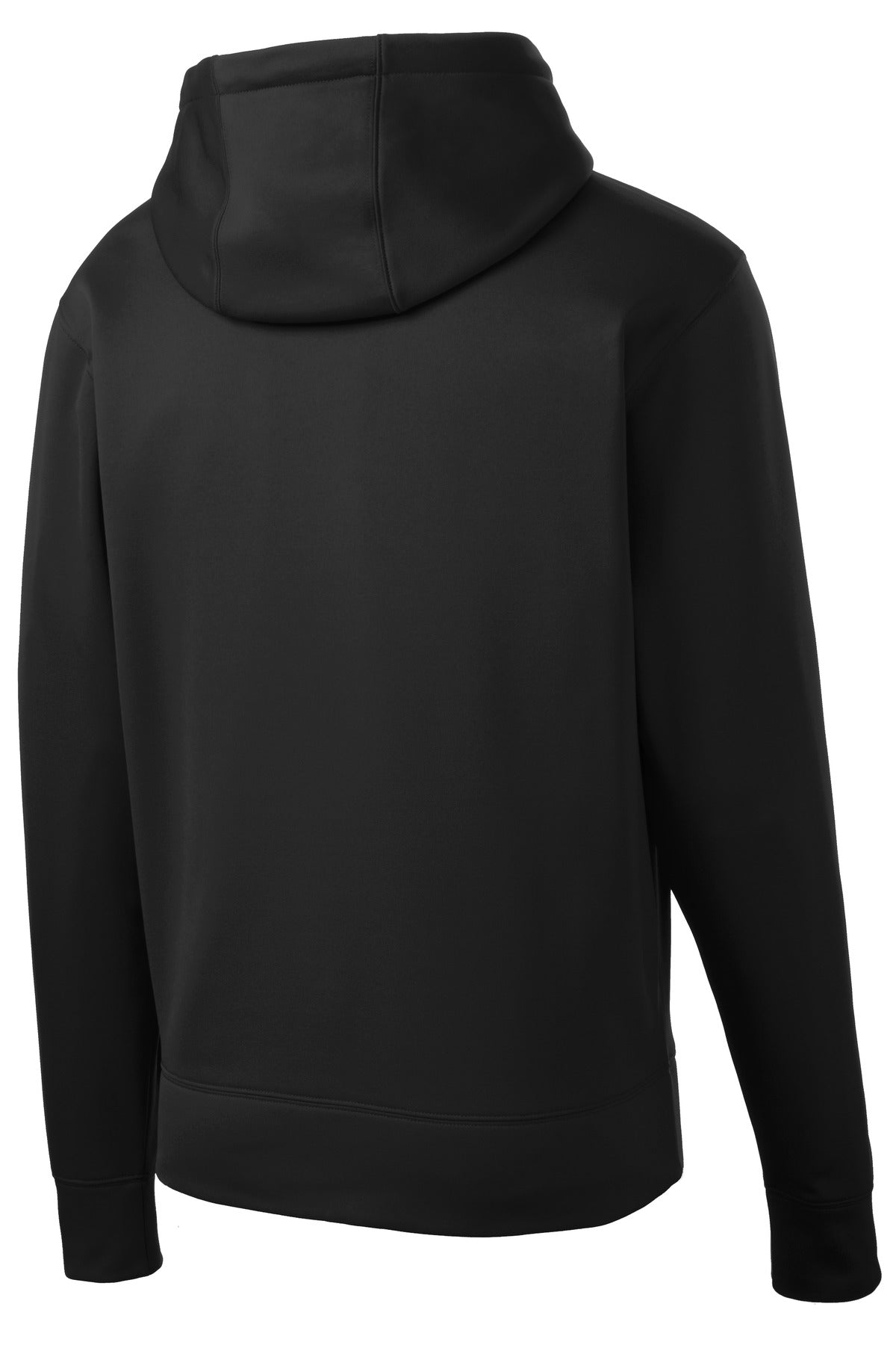 Sport-Tek Sport-Wick Fleece Full-Zip Hooded Jacket - Black