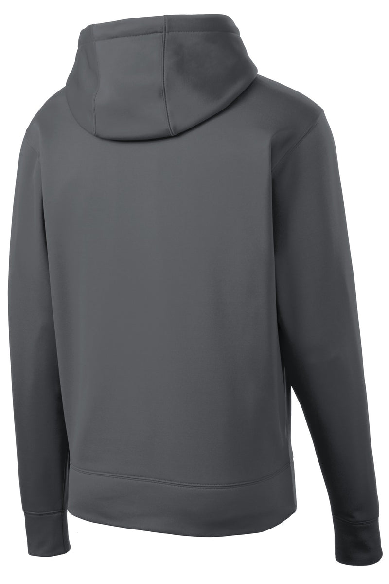 Sport-Tek Sport-Wick Fleece Full-Zip Hooded Jacket - Dark Smoke Grey