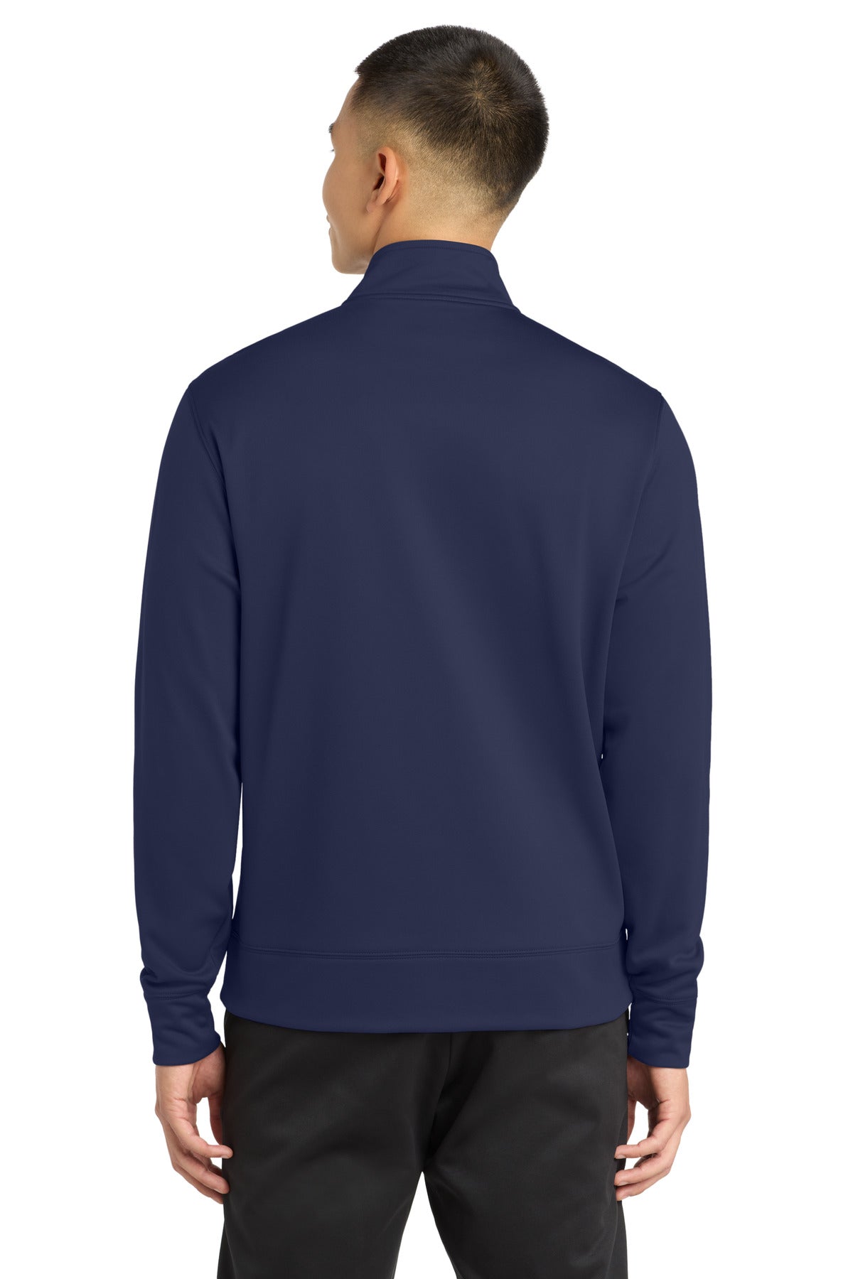 Sport-Tek Sport-Wick Fleece Full-Zip Jacket - Navy