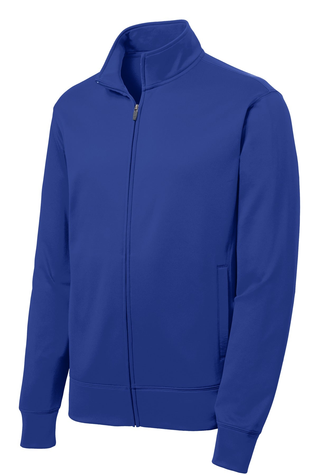 Sport-Tek Sport-Wick Fleece Full-Zip Jacket - True Royal