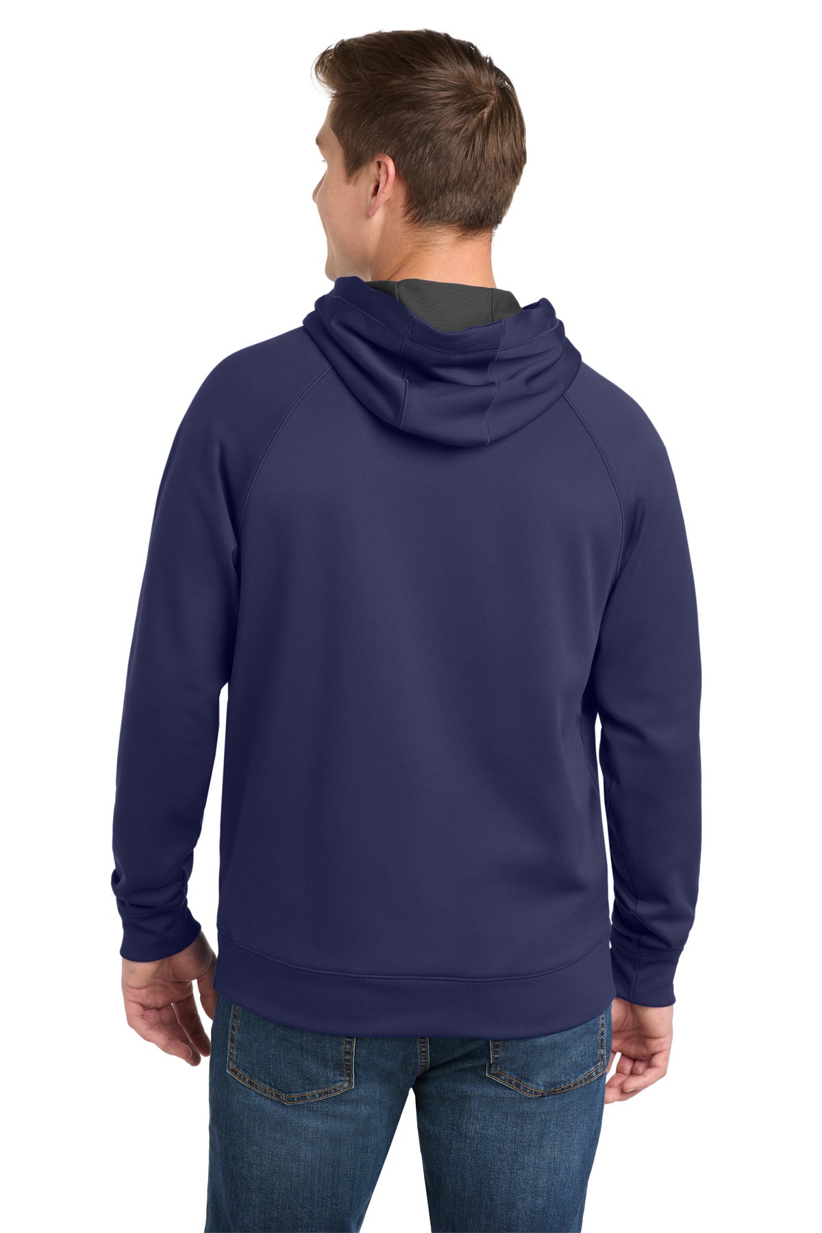Sport-Tek Tech Fleece Hooded Sweatshirt - True Navy