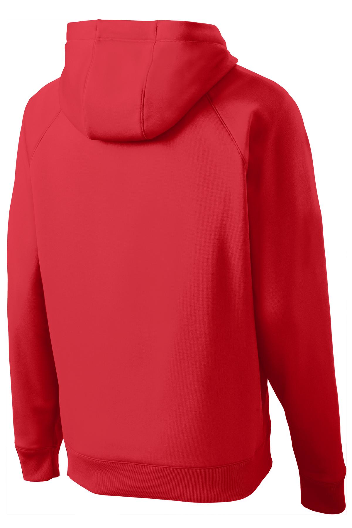 Sport-Tek Tech Fleece Hooded Sweatshirt - True Red