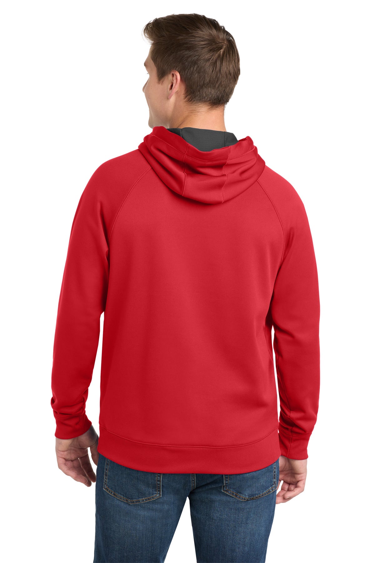 Sport-Tek Tech Fleece Hooded Sweatshirt - True Red