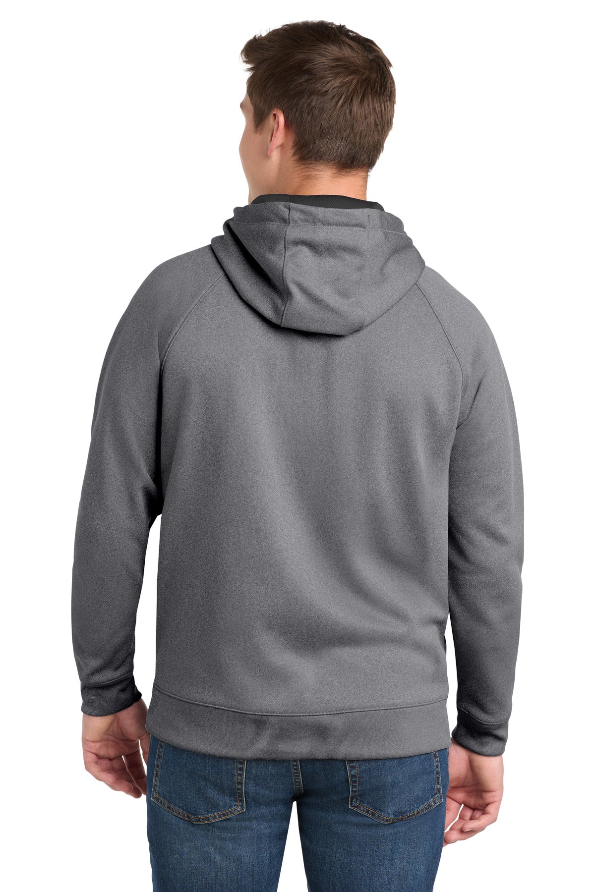 Sport-Tek Tech Fleece Hooded Sweatshirt - Vintage Heather