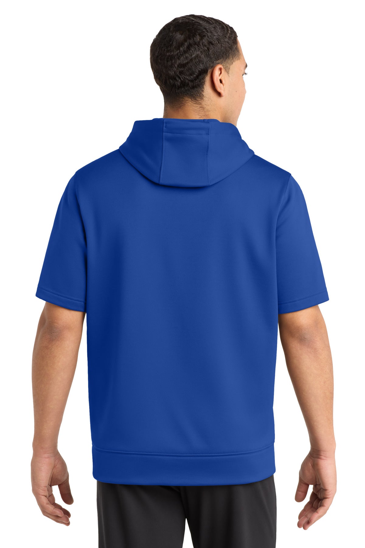 Sport-Tek  Sport-Wick  Fleece Short Sleeve Hooded Pullover - True Royal